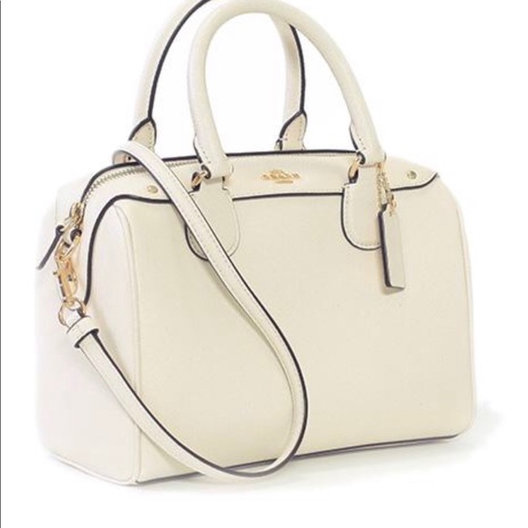 Coach Mini Bennett Satchel In Crossgrain Leather - Picture 6 of 8